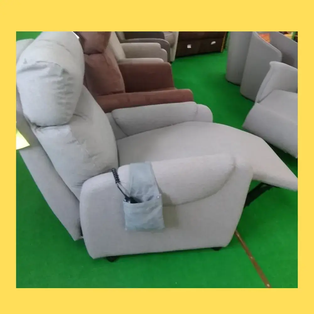 fauteuil relax gris