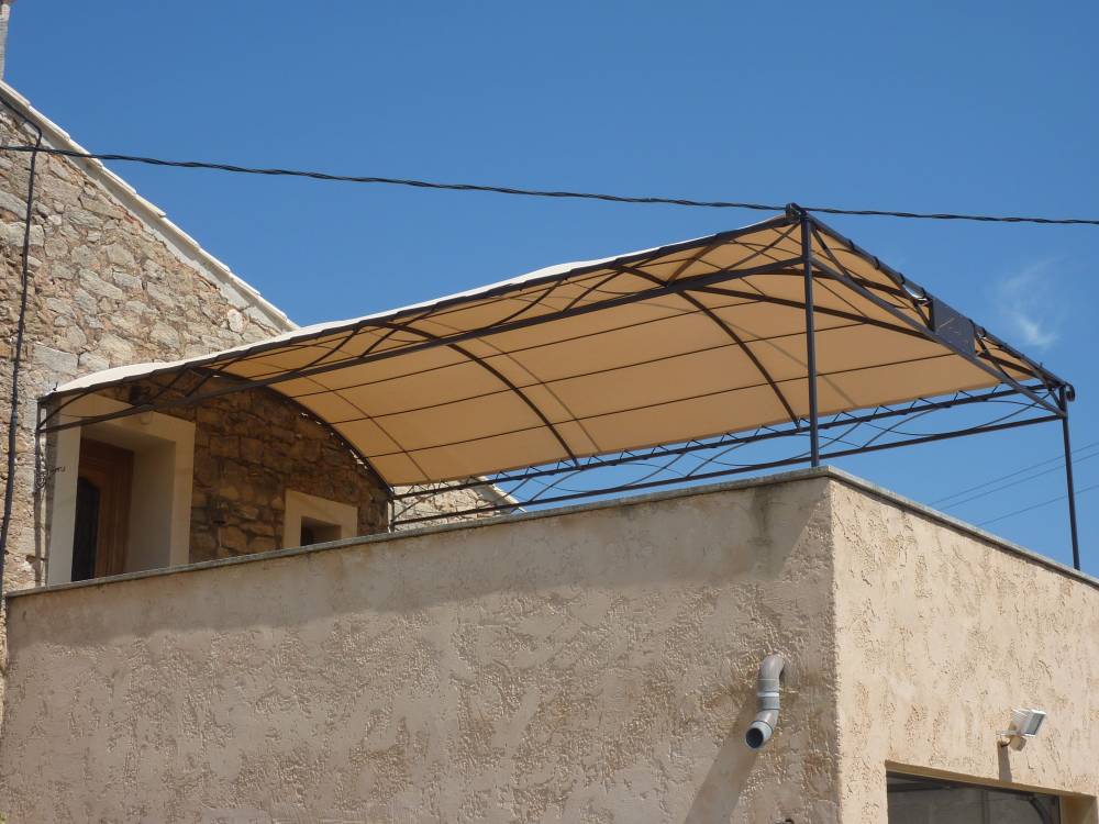 Entoilage pergola
