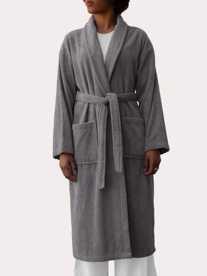 Peignoir Naia anthracite Peignoir Naia anthracite